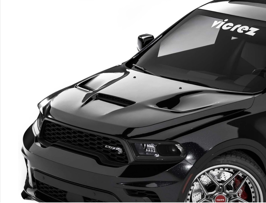 Vicrez Hellcat SRT Style Hood 11-23 Dodge Durango - Click Image to Close